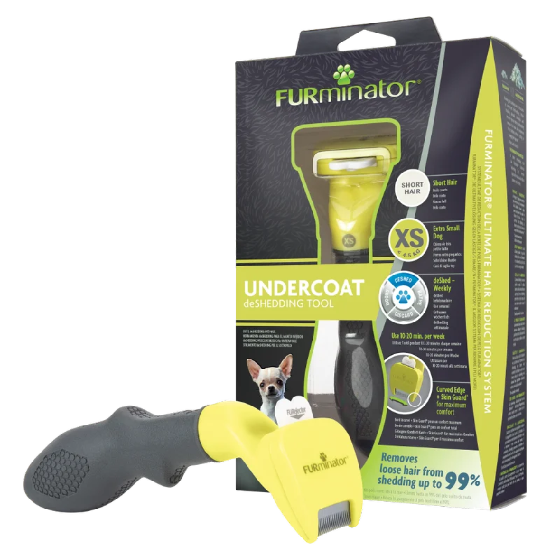 Furminator Extra Small dog Undercoat Deshedding tool, Short hair .